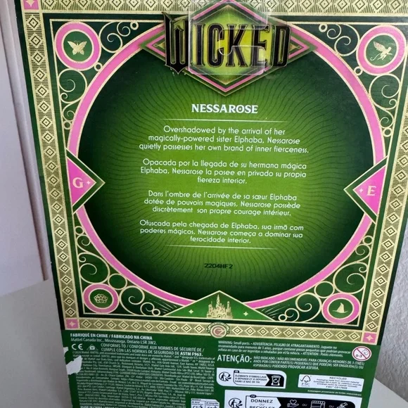 2024 MATTEL Wicked Movie Nessarose 11" Fashion Doll - Picture 3 of 6